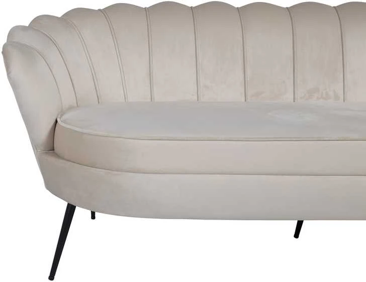 Sofa, Calais 3 vietų, 180x78 cm, kreminė