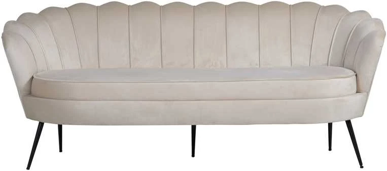 Sofa, Calais 3 vietų, 180x78 cm, kreminė
