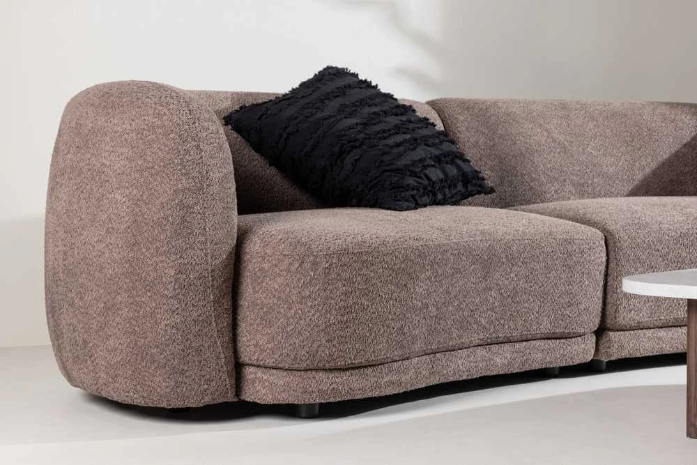 Venture Design Sofa, Cielo 3-vietės, 91x268x80 cm, Ruda