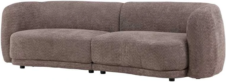 Venture Design Sofa, Cielo 3-vietės, 91x268x80 cm, Ruda