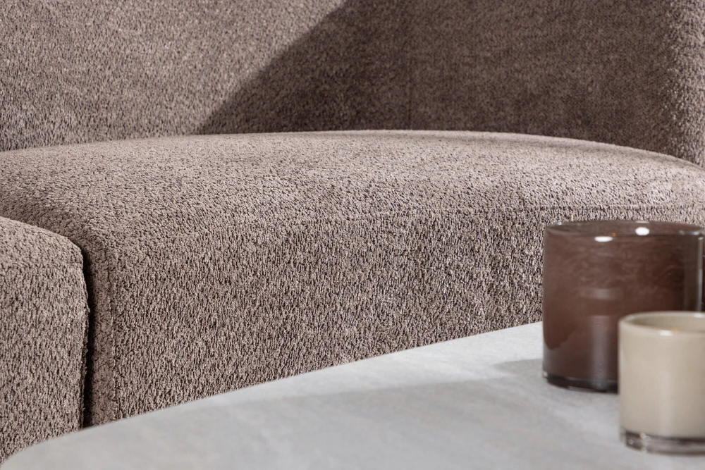 Venture Design Sofa, Cielo 3-vietės, 91x268x80 cm, Ruda