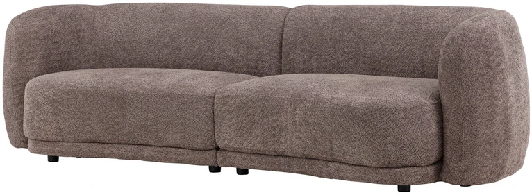 Venture Design Sofa, Cielo 3-vietės, 91x268x80 cm, Ruda
