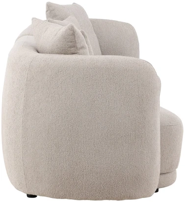 Venture Design Sofa, Cielo 3-vietės, 91x268x80 cm, Bėžmėlyna