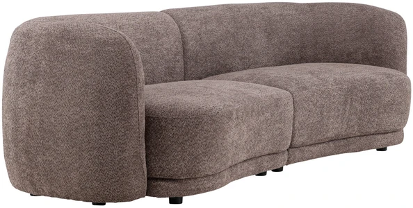 Venture Design Sofa, Cielo 3-vietės, 91x268x80 cm, Ruda