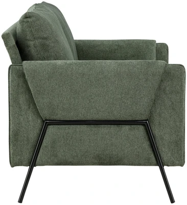 Venture Design Sofa, Indigo 2-vietė, 77x165x85 cm, Žalia
