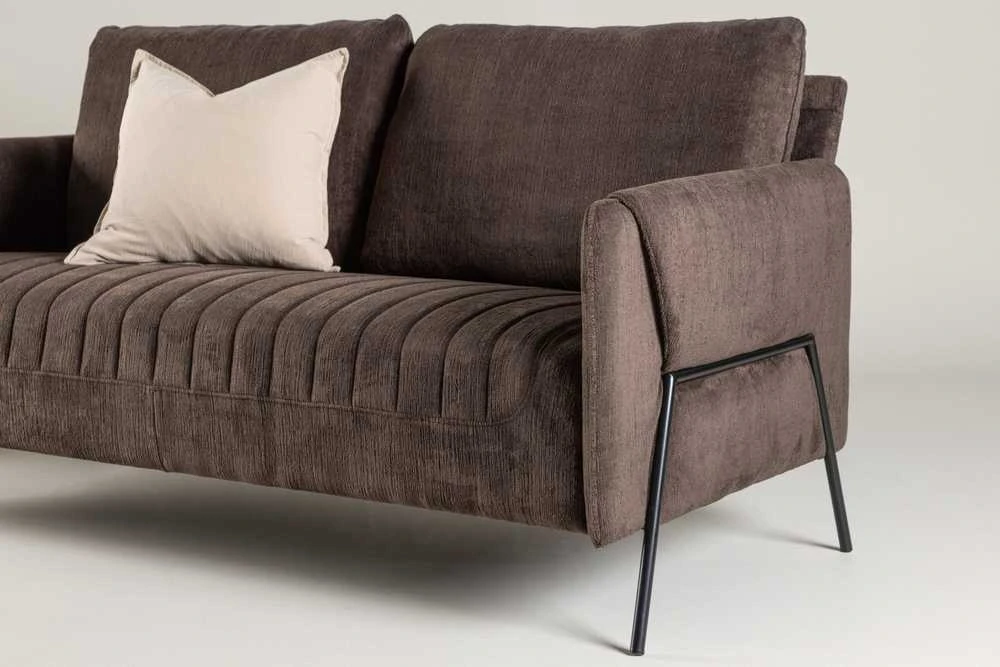 Venture Design Sofa, Indigo 2-vietės, 77x165x85 cm, Ruda