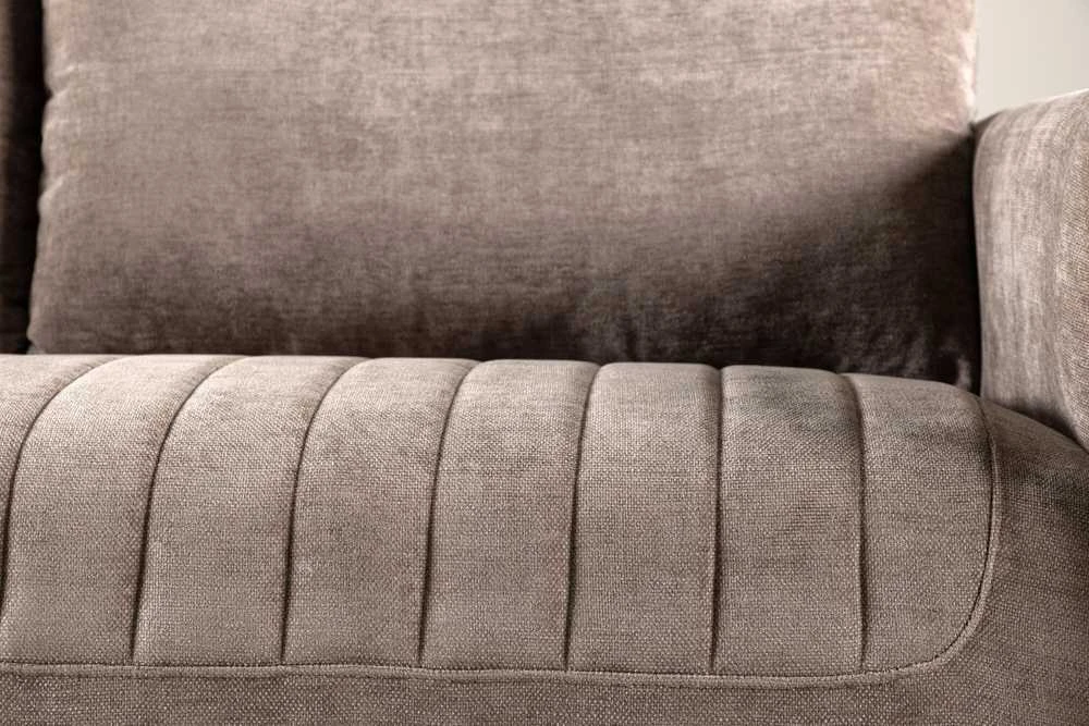 Sofa, Indigo 2 vietų, 77x165x85 cm, ruda spalva