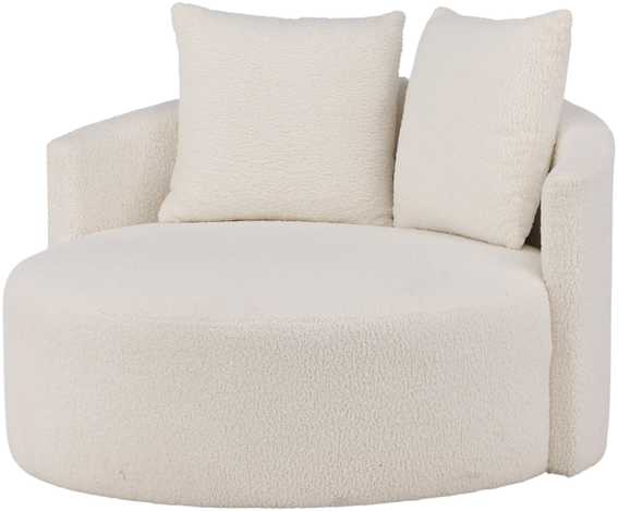 Venture Design Sofa, Kelso, 120x118 cm, Balta