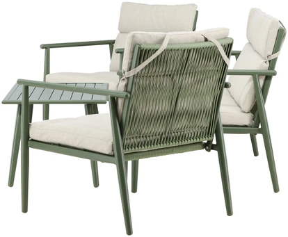 Venture Design Sofa komplektas Mazzaro žalia smėlio spalvos plienas