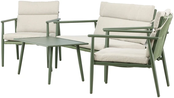 Venture Design Sofa komplektas Mazzaro žalia smėlio spalvos plienas