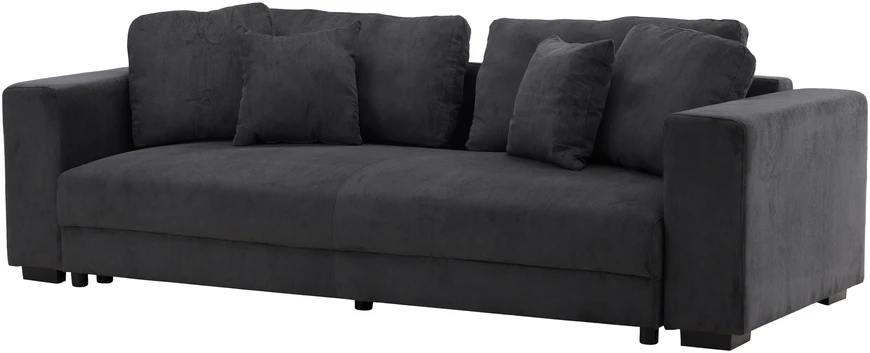Venture Design Sofa-lova Bellman, pilka korduro audinio apmušalas