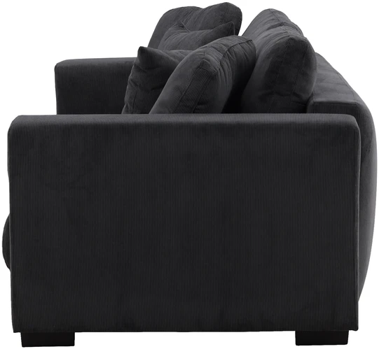 Venture Design Sofa-lova Bellman, pilka korduro audinio apmušalas