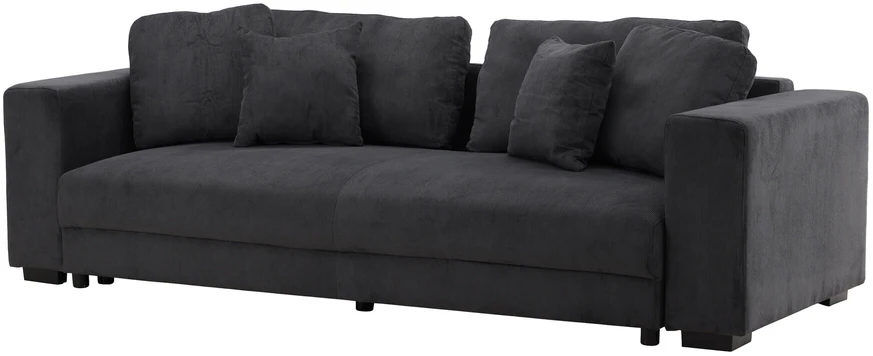 Venture Design Sofa-lova Bellman, pilka korduro audinio apmušalas