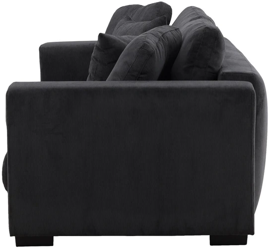 Venture Design Sofa-lova Bellman, pilka korduro audinio apmušalas