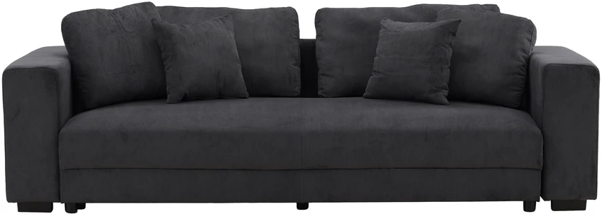 Venture Design Sofa-lova Bellman, pilka korduro audinio apmušalas
