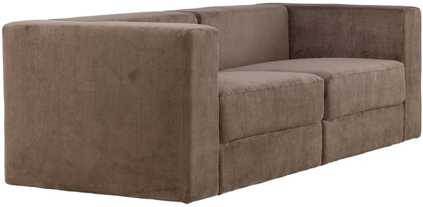 Venture Design Sofa, Lumi 3 vietų, 94x238x70 cm, Ruda