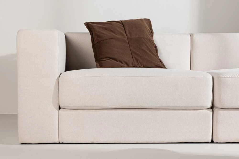 Venture Design Sofa, Lumi 3 vietų, 94x238x70 cm, Balta