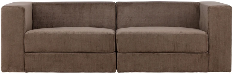 Venture Design Sofa, Lumi 3 vietų, 94x238x70 cm, Ruda