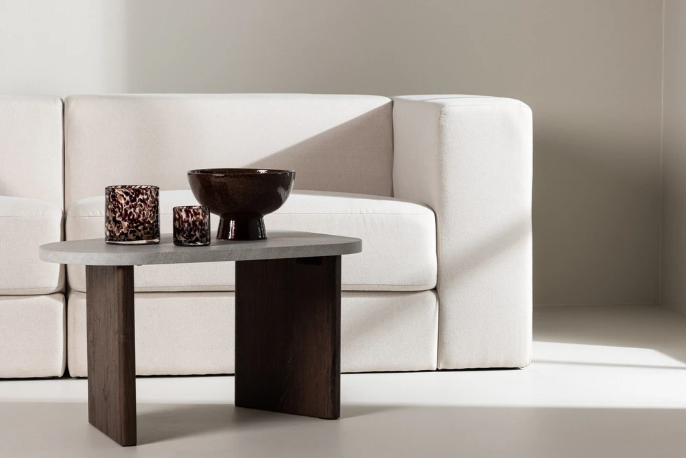 Venture Design Sofa, Lumi 3 vietų, 94x238x70 cm, Balta