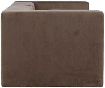 Venture Design Sofa, Lumi 3 vietų, 94x238x70 cm, Ruda