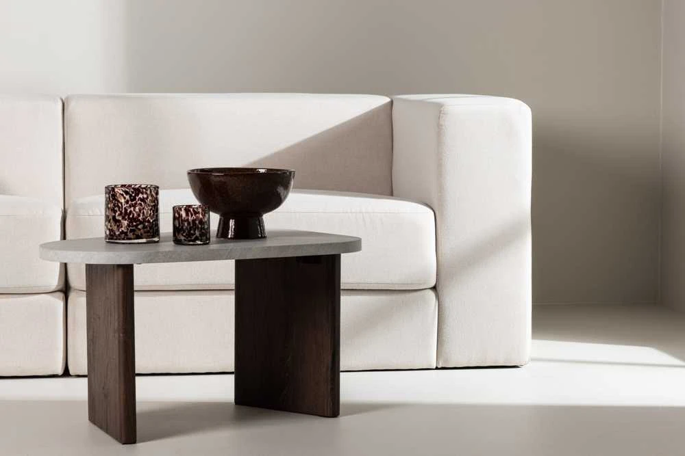 Venture Design Sofa, Lumi 3 vietų, 94x238x70 cm, Balta