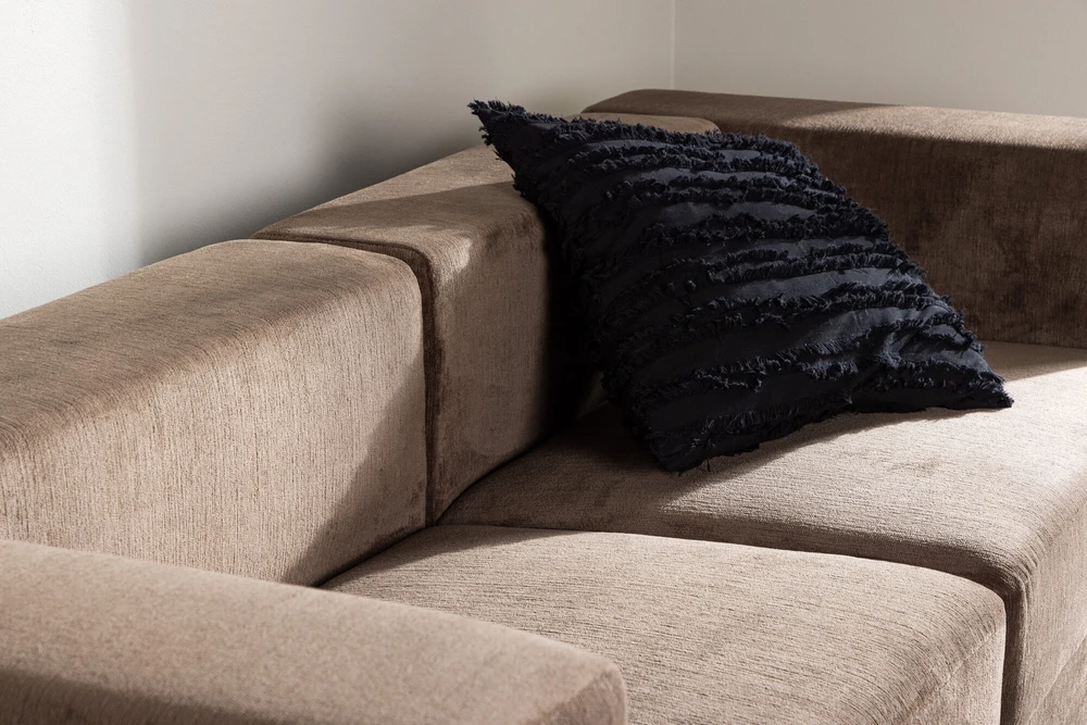 Venture Design Sofa, Lumi 3 vietų, 94x238x70 cm, Ruda
