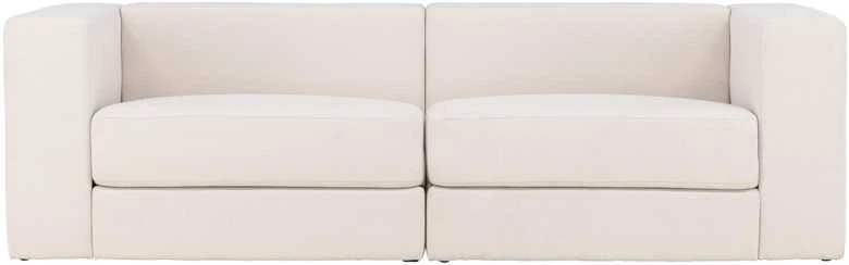 Venture Design Sofa, Lumi 3 vietų, 94x238x70 cm, Balta