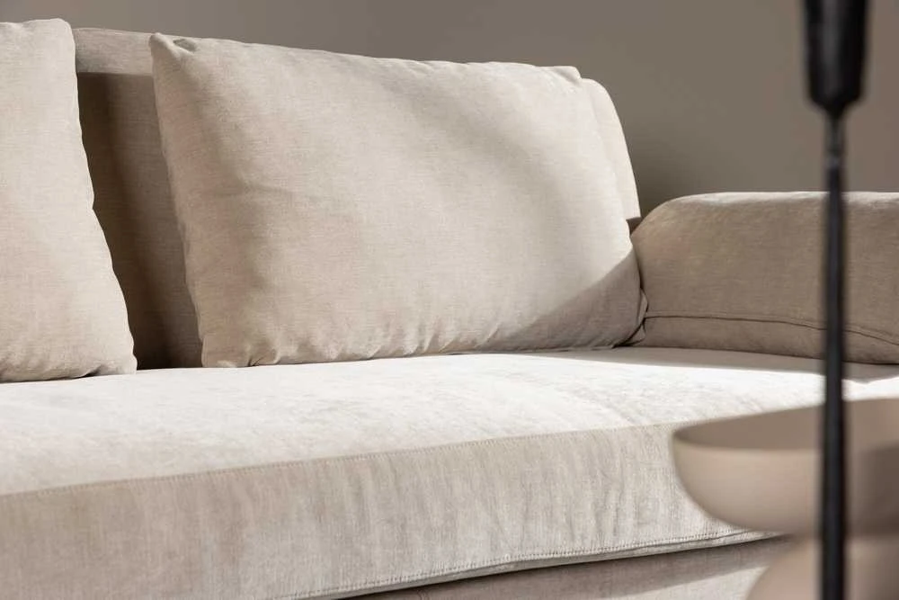 Sofa, Malva 3-vietės, 230x88 cm, kreminė