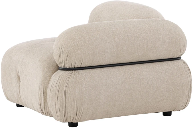 Venture Design Sofa Mika Modulinė Kampinė Kairė 68x64x45 cm Smėlio spalvos