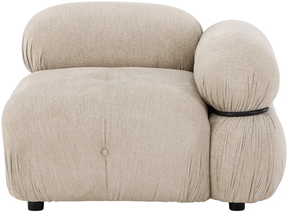 Venture Design Sofa Mika Modulinė Kampinė Kairė 68x64x45 cm Smėlio spalvos