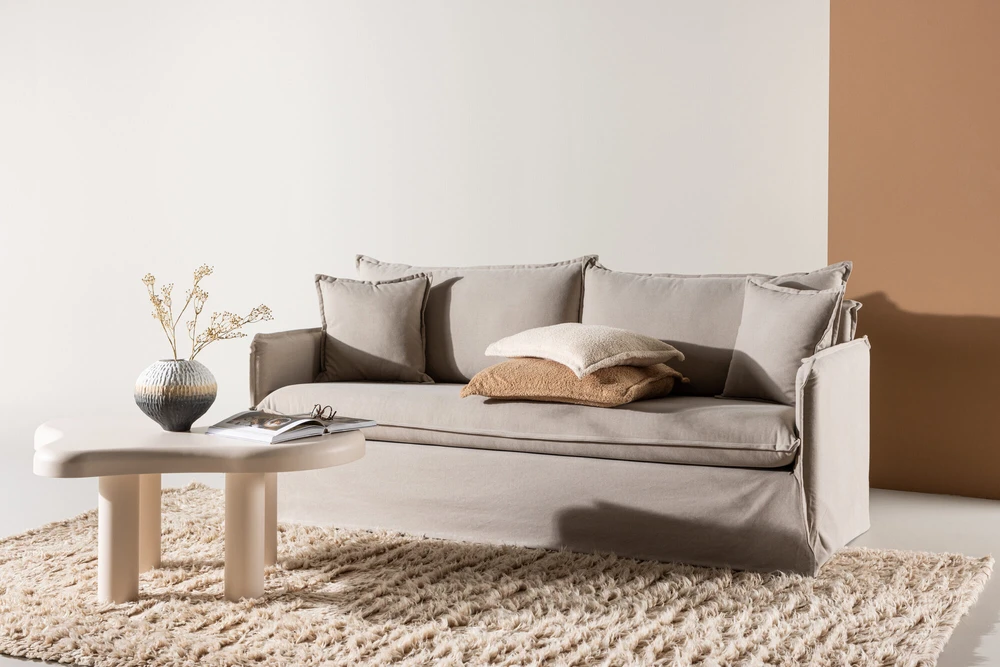 Venture Design Sofa, Nova 3 vietų, 200x94 cm, Ruda