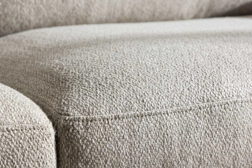 Sofa, Olympos 3-vietės, 88x214x90 cm, kreminė