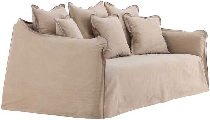 Venture Design Sofa, Oskarshamn 3 vietų, 210x99x87 cm, Ruda