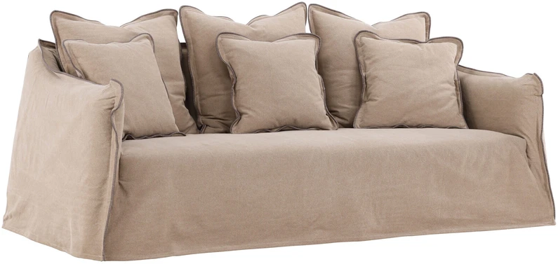 Venture Design Sofa, Oskarshamn 3 vietų, 210x99x87 cm, Ruda