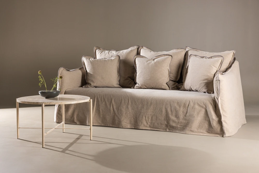 Venture Design Sofa, Oskarshamn 3 vietų, 210x99x87 cm, Ruda