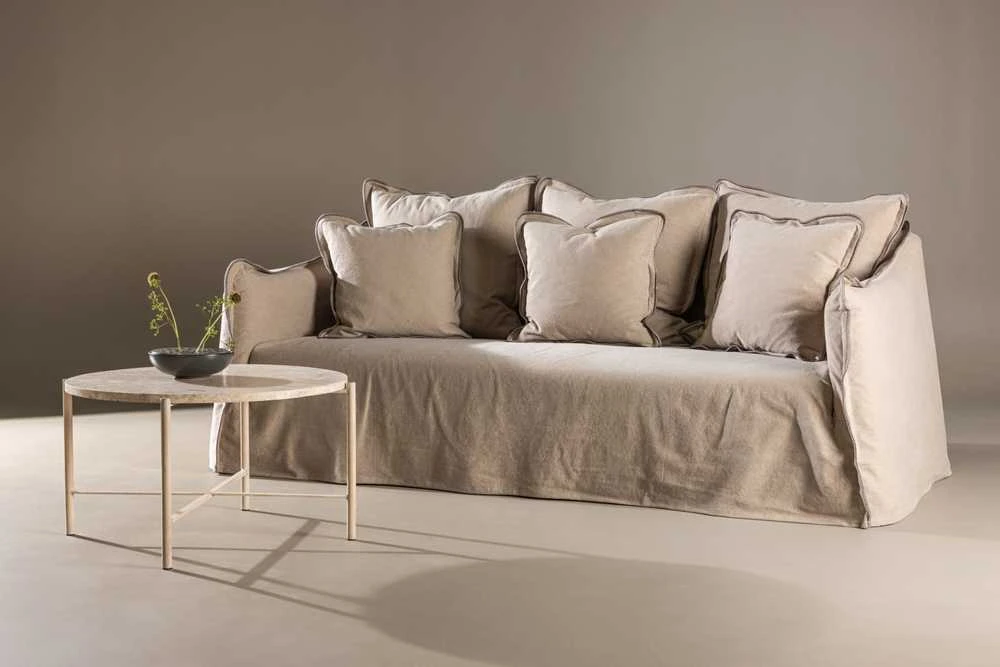 Venture Design Sofa, Oskarshamn 3 vietų, 210x99x87 cm, Ruda