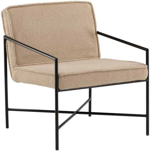 Sofa, Rakel viengulė, 65x78x66 cm, kreminė spalva