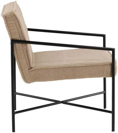 Sofa, Rakel viengulė, 65x78x66 cm, kreminė spalva