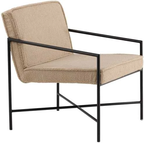 Sofa, Rakel viengulė, 65x78x66 cm, kreminė spalva