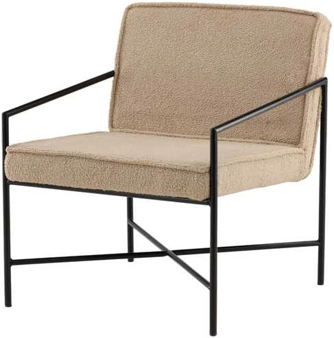 Sofa, Rakel viengulė, 65x78x66 cm, kreminė spalva
