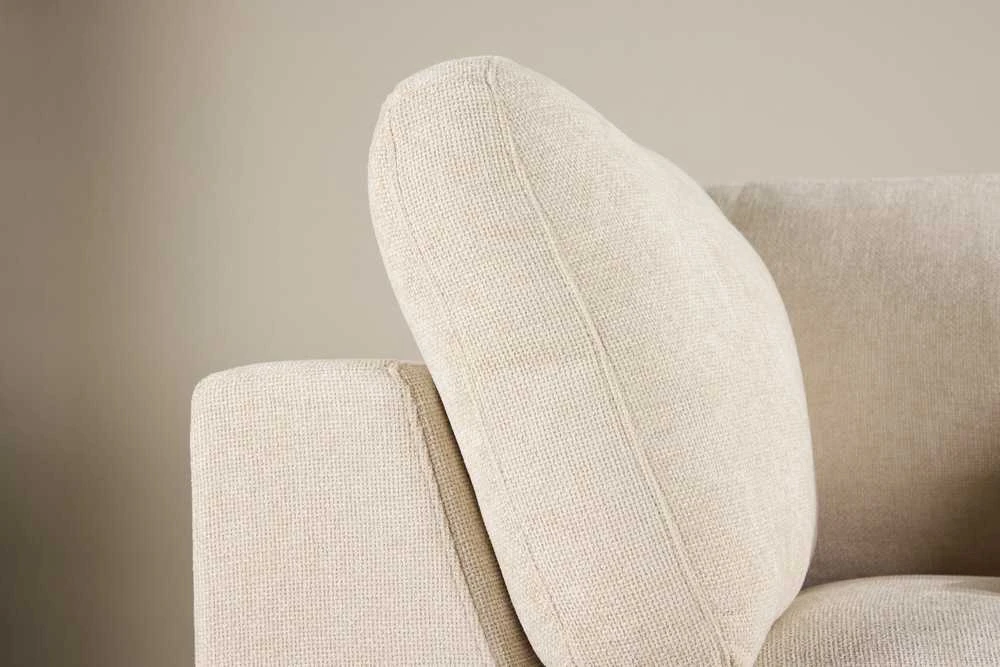 Venture Design Sofa Salerno 227x67 cm Smėlio spalvos poliesteris