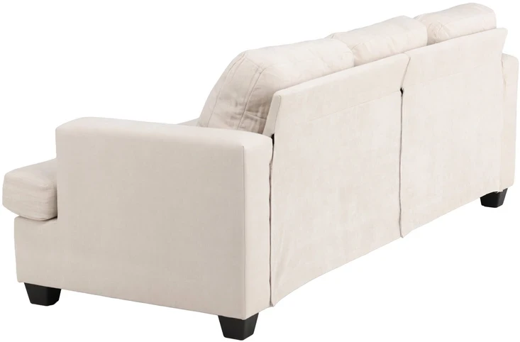 Venture Design Sofa Sani 3 vietų, greige chenilas, fanera, metalas