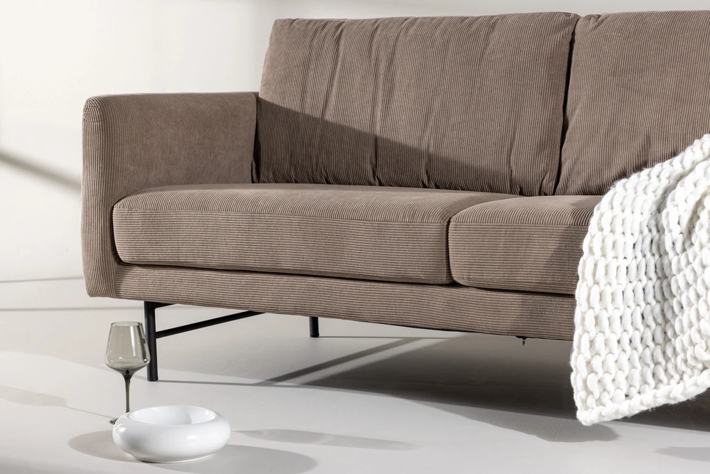 Venture Design Sofa, Sky 3-vietės, 88x198x69 cm, Ruda