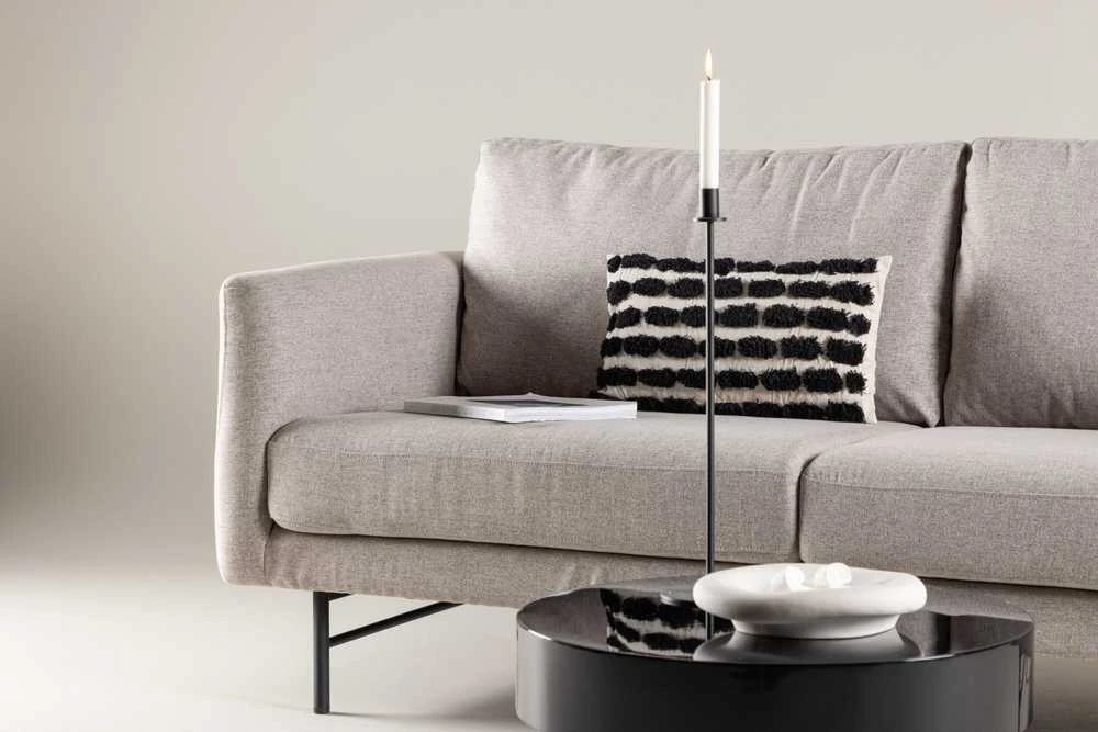 Venture Design Sofa, Sky 3 vietų, 88x198x69 cm, Ruda