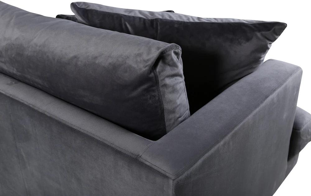 Venture Design Sofa, Sofia, 255x56 cm, Tamsiai pilka