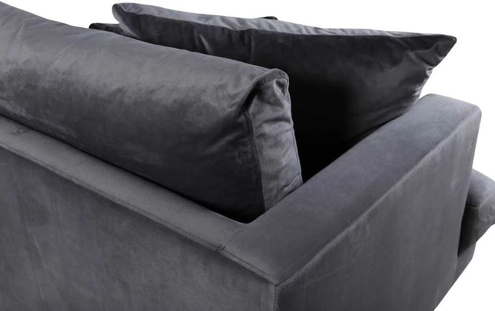 Venture Design Sofa, Sofia, 255x56 cm, Tamsiai pilka