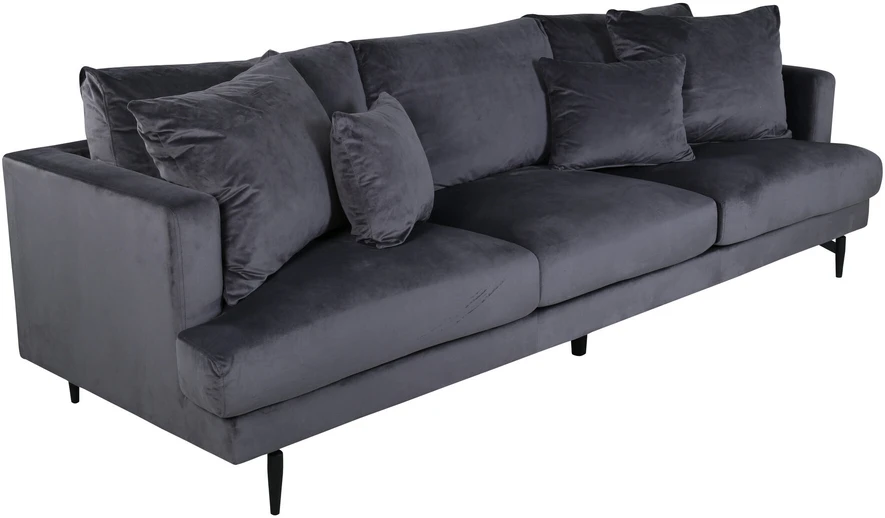 Venture Design Sofa, Sofia, 255x56 cm, Tamsiai pilka