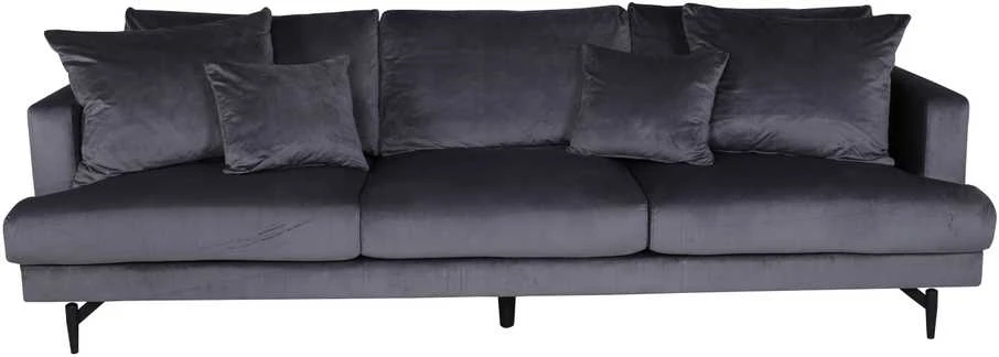 Venture Design Sofa, Sofia, 255x56 cm, Tamsiai pilka