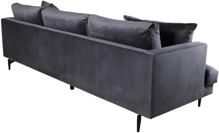 Venture Design Sofa, Sofia, 255x56 cm, Tamsiai pilka