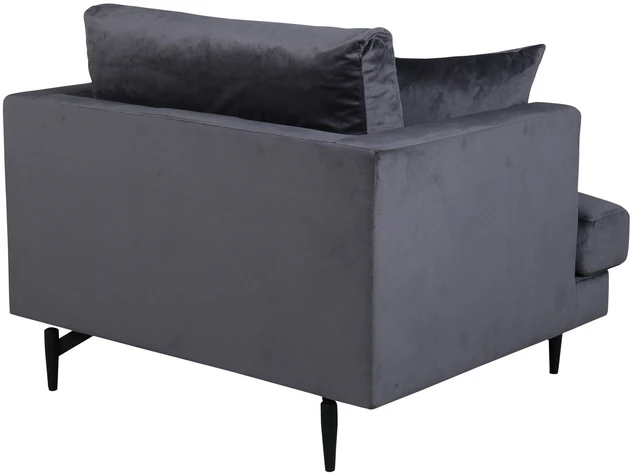Venture Design Sofa, Sofia viengulė, 92x82x104 cm, Tamsiai pilka